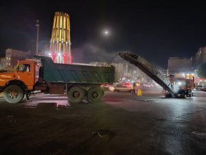 آسفالت بلوار امام حسین شهرقدس