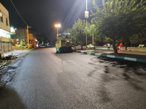 آسفالت بلوار امام حسین شهرقدس