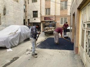 نهضت آسفالت شهر قدس