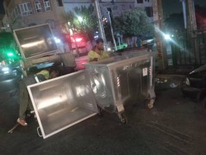 نوسازی ۱۰۴ مخزن زباله مکانیزه و توزیع آن در سطح شهر قدس