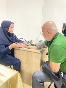 طرح غربالگری سالمندان در فرهنگسرای بهشت اندیشه برگزار شد