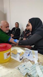 طرح غربالگری سالمندان در فرهنگسرای بهشت اندیشه برگزار شد