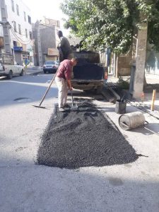 نهضت آسفالت شهر قدس