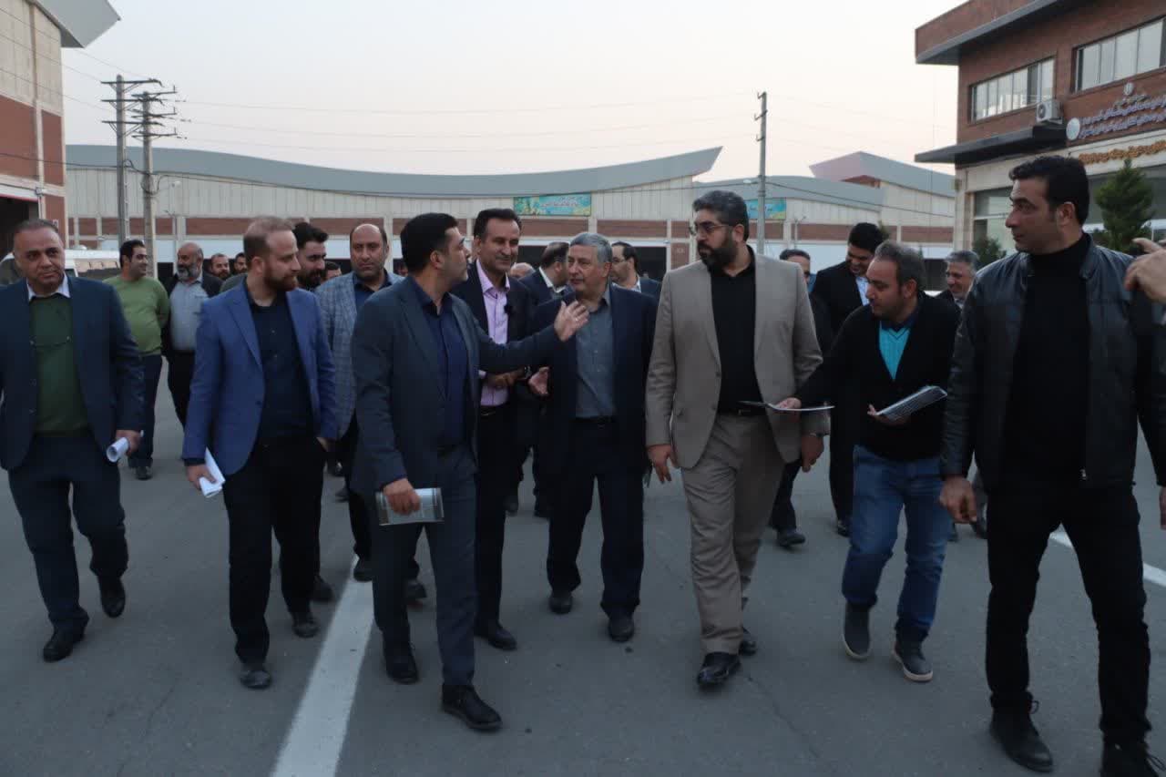 بازدید معاون استاندار تهران از پروژه‌های عمرانی شهرستان شهریار