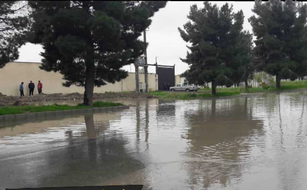 آبگرفتگی در رضی آبا۱د شهریار