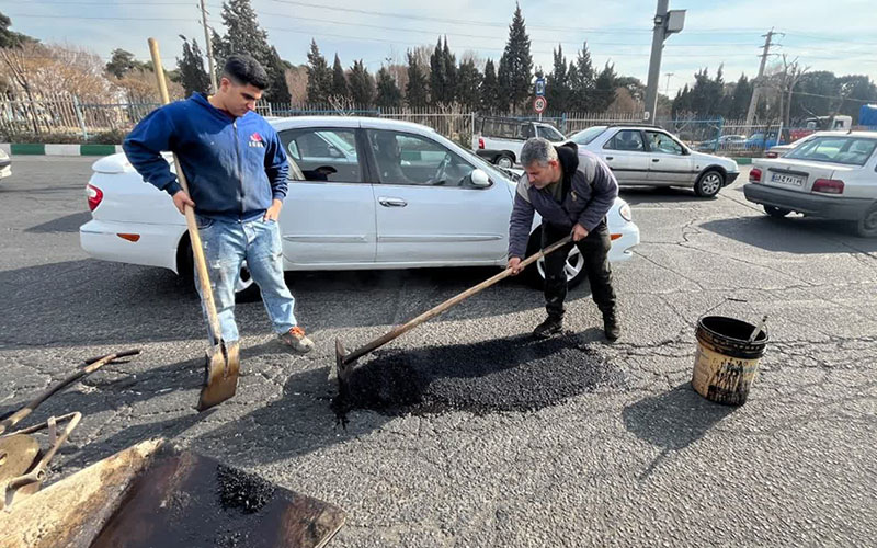 آسفالت معابر اصلی شهرقدس زیر تیغ نوسازی