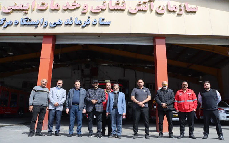 آمادگی آتش‌نشانی شهریار در شرایط ویژه