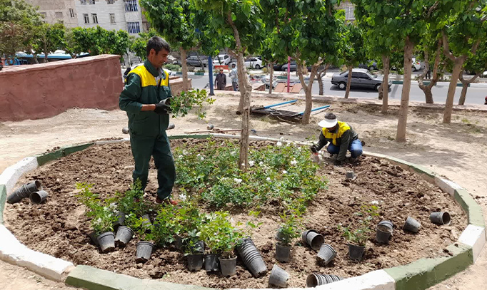 احیای ۲ بوستان قدیمی در طرح بازپیرایی شهرداری قدس