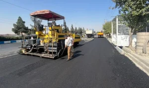 اصلاح و تعریض محور صباشهر - آدران