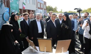 افتتاح مدرسه ۱۲ کلاسه خیرساز در روستای بکه شهرستان شهریار