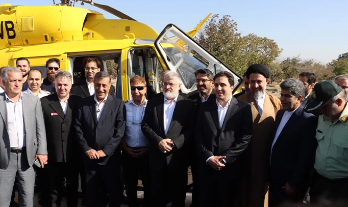 افتتاح پروژه اورژانس شمال غرب تهران در شهر وحیدیه