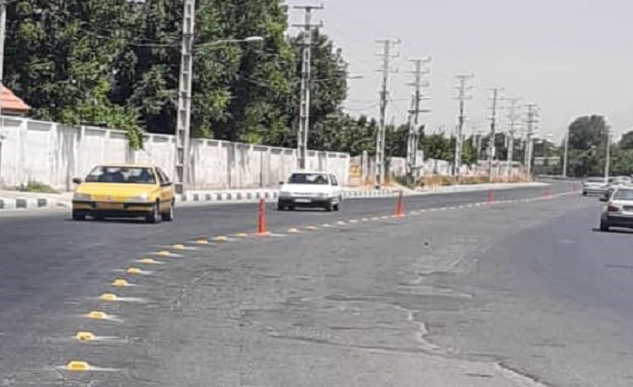 ایمن سازی جاده حد فاصل میدان نماز تا رزکان