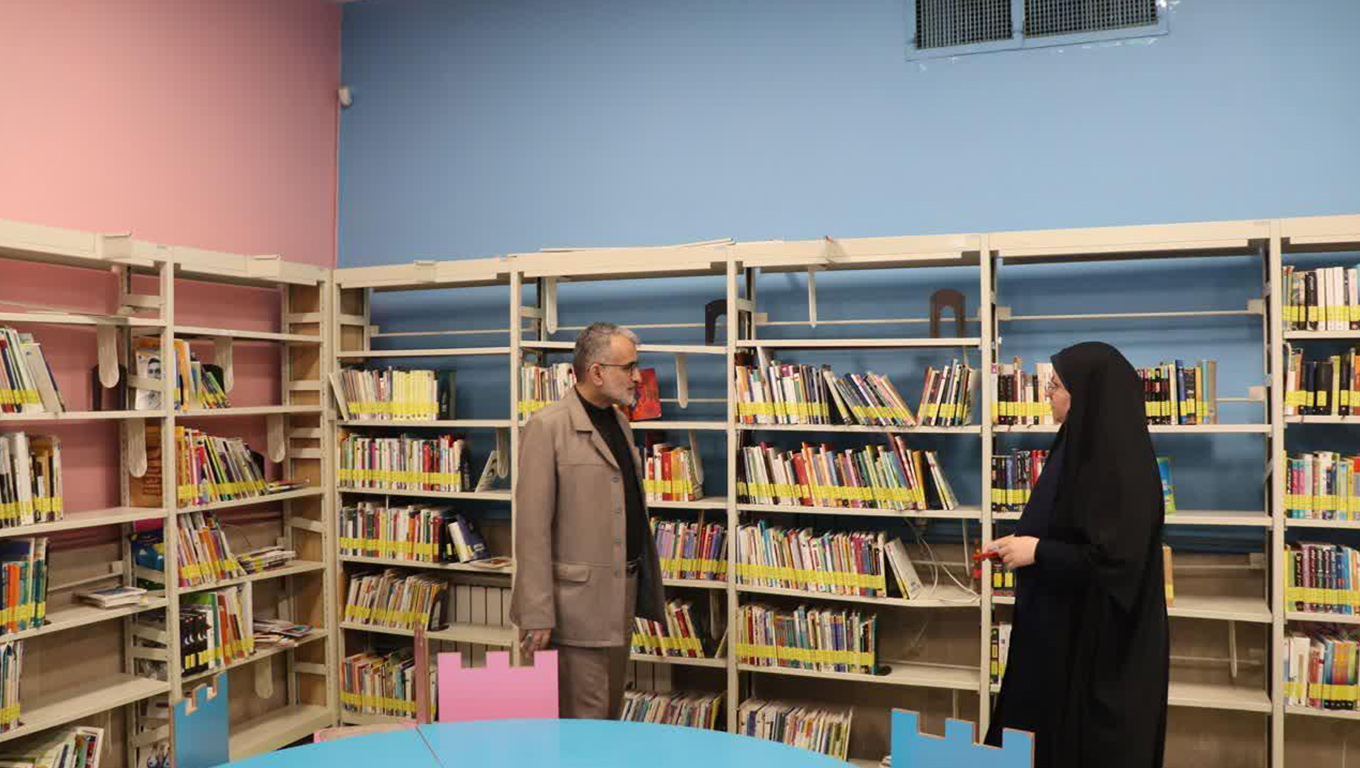 بازدید از اداره کتابخانه‌های شهرستان قدس