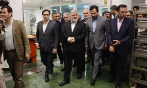 بازدید استاندار تهران از کارخانه پویا پروتئین شهریار