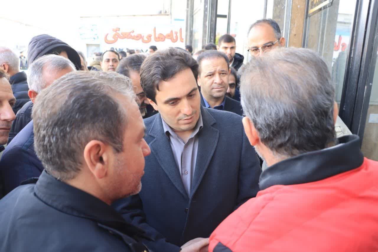 بازدید سرپرست فرمانداری شهریار از لکه‌های صنعتی صباشهر و گلگون