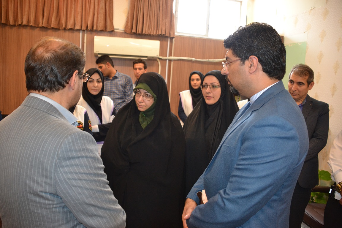 بازدید مشاور وزیر کشور از اورژانس اجتماعی شهرستان قدس