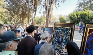 بیش از ۸۰۰ هنرمند در نخستین گالری خیابانی شهریار آثار خود را به نمایش گذاشتند