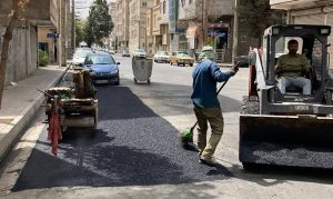 تداوم طرح ساماندهی معابر با اجرای عملیات عمرانی در نقاط مختلف شهر قدس