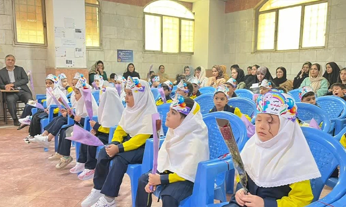 جشن آغاز سال تحصیلی نوآموزان پیش‌دبستانی فرهنگسرای ایثار صباشهر
