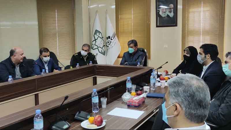 جلسه مدیریت بحران شهر اندیشه