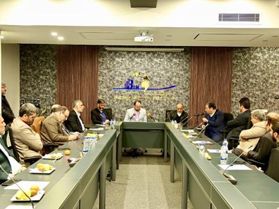 جلسه هيئت مديره رئيس انجمن مديران مراكز دانش بنيان و نخبگان