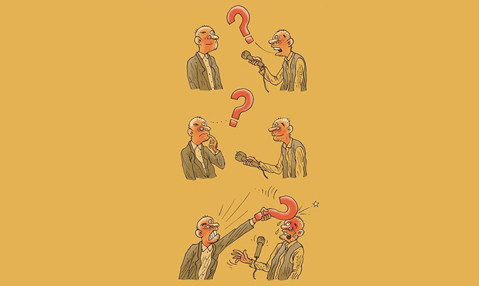 حمله به خبرنگار توسط عضو شورا