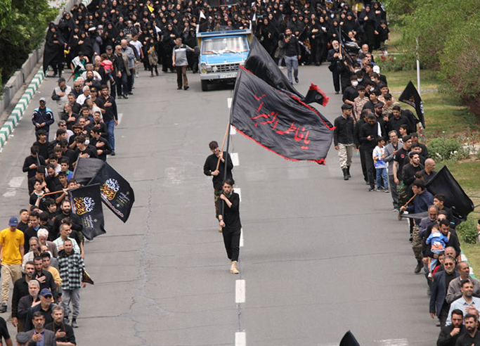 دسته عزاداری روز شهادت