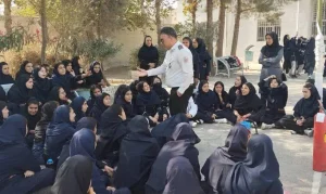 دوره آموزشی اطفای حریق در مدرسه زکیه صباشهر