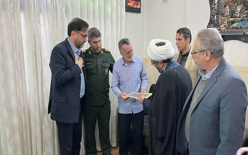 دیدار با جانبازان صباشهر درروز جانباز