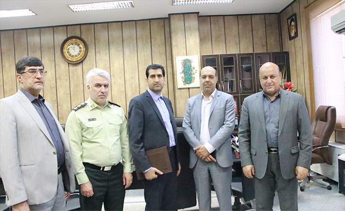 دیدار فرماندار شهرستان شهریار با دادستان شهرستان۱
