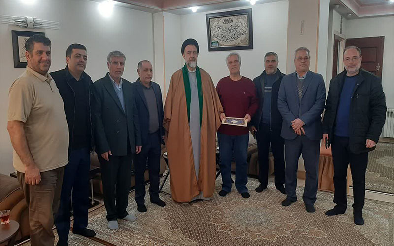 دیدار مسئولین شهریار با جانبازان در روز جانباز