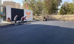 روکش آسفالت معابر شهرقدس