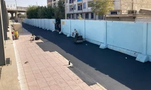 روکش آسفالت معابر شهرقدس