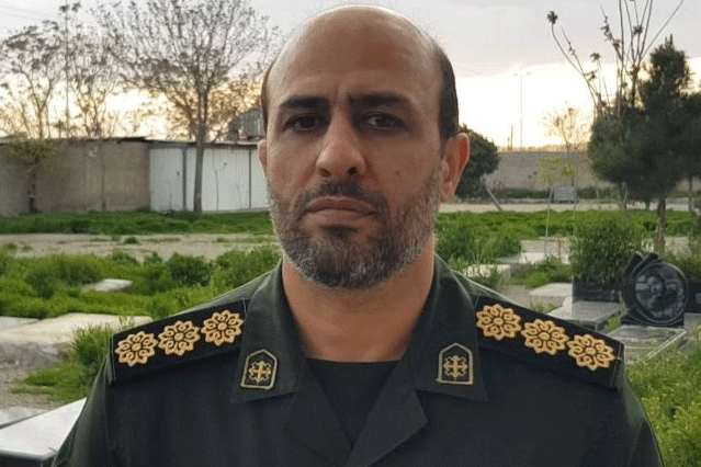 سرهنگ پاسدار علیرضا حیدرنیا