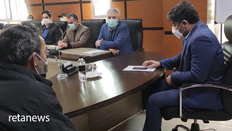 سعید شهلی شهردار قدس در ملاقات مردمی