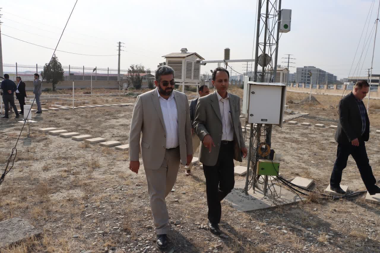 سنجنده گردوخاک در شهریار؛ گامی مؤثر برای پیش‌بینی دقیق وضعیت جوی