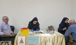 طرح غربالگری سالمندان در فرهنگسرای بهشت اندیشه برگزار شد