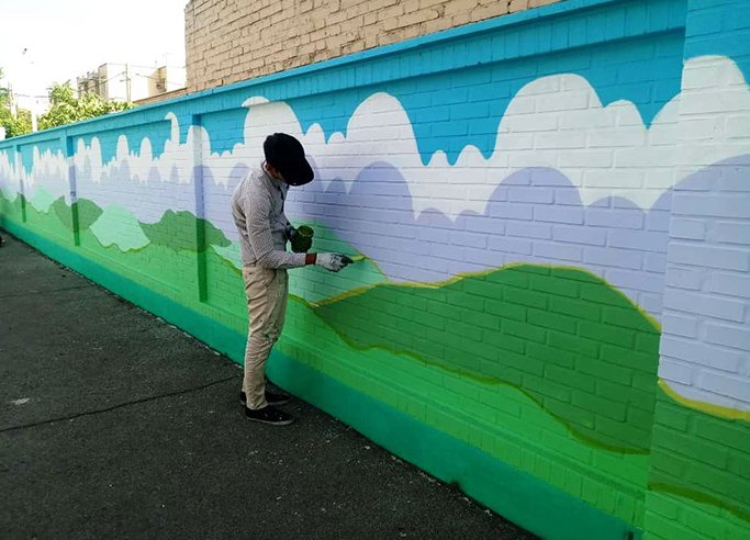 عملیات زیباسازی فردوسیه