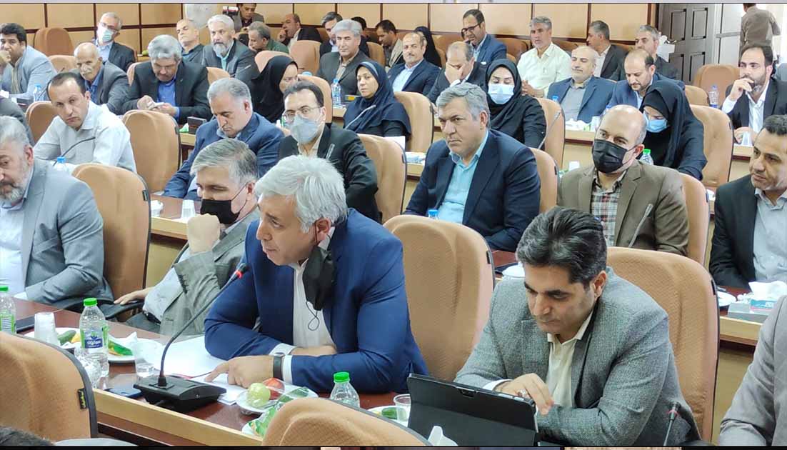 قهرمانی مدیر آبفای شهریار در جلسه شورای اداری