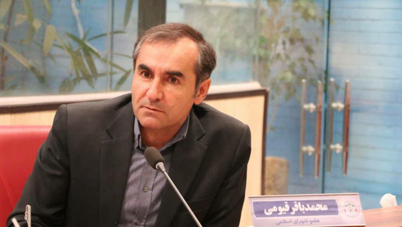محمدباقر قیومی - رئیس کمیسیون امور زیربنایی شورای اسلامی شهرقدس
