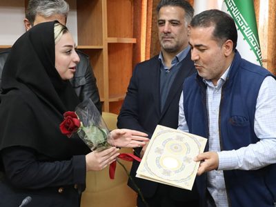 مراسم تجلیل از بانوان شاغل در شهرداری اندیشه