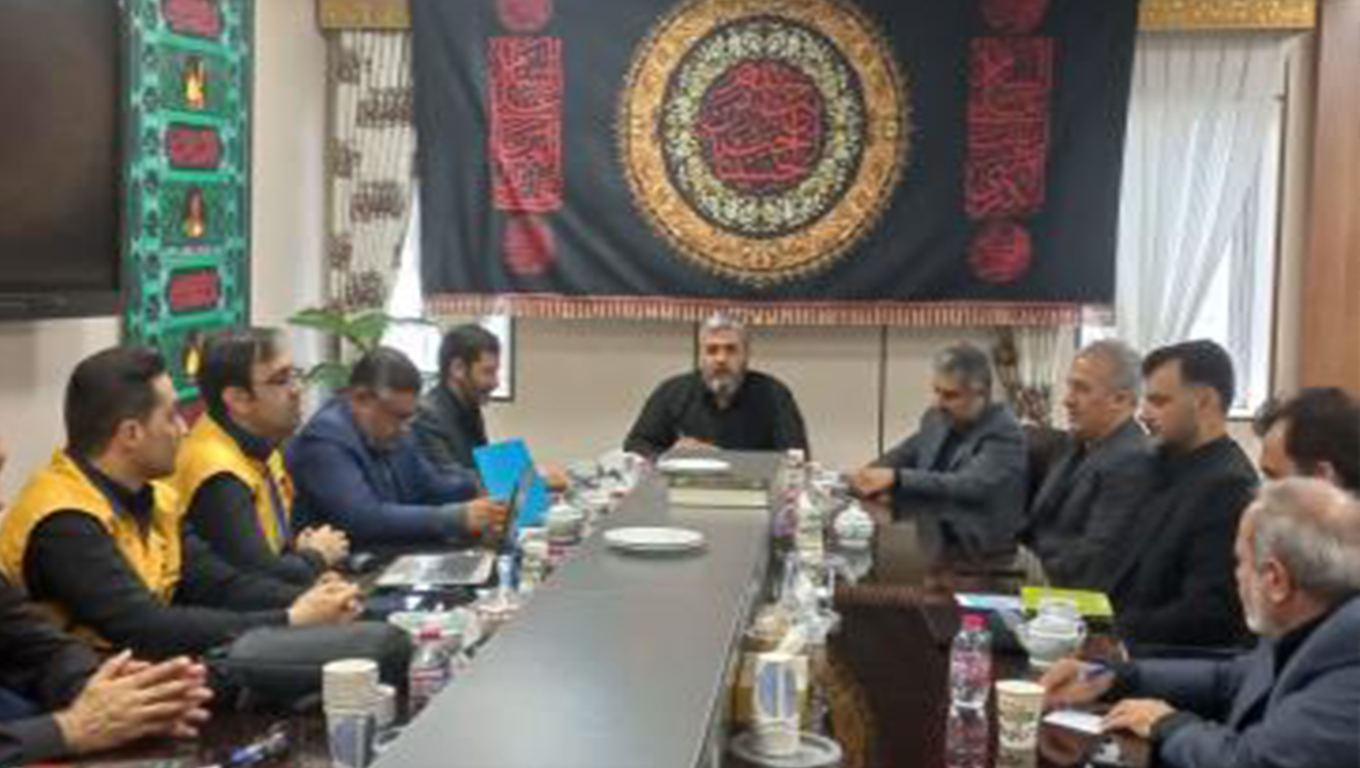 نشست جابر کریمی فرماندار ملارد با قره گوزلو مدیرعامل شرکت برق منطقه ای تهران