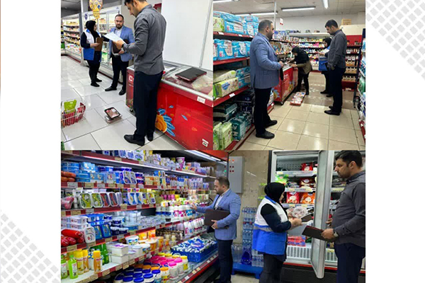 نظارت بر بازار مواد غذایی و مقابله با تخلفات بهداشتی در شهریار