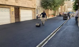 نهضت آسفالت شهر قدس