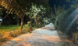 پایان اجرای پروژه روشنایی معابر اصلی شهر اندیشه با چراغ‌های LED