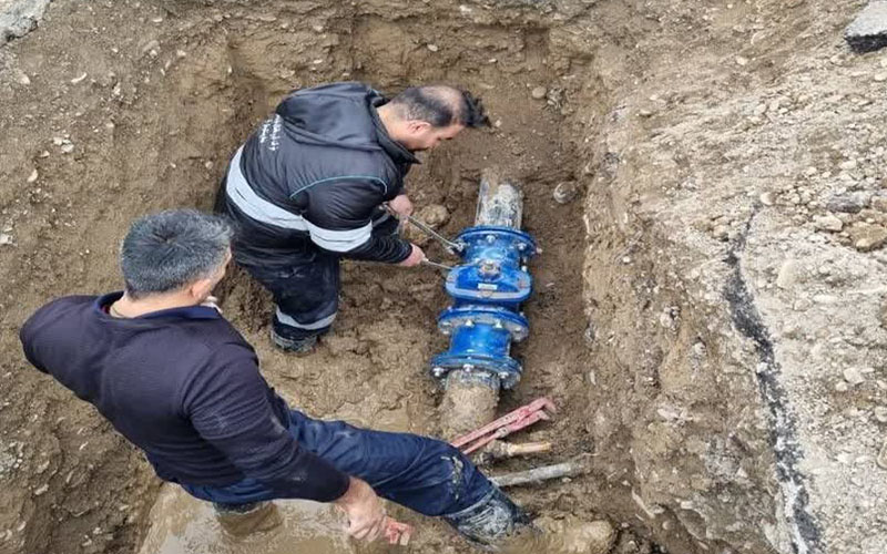 پایداری شبکه آب وحیدیه
