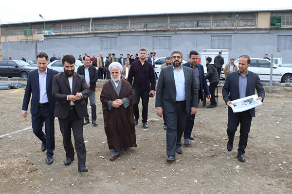 کلنگ‌زنی پروژه استخر شهرداری فردوسیه با حضور مسئولان شهرستان شهریار